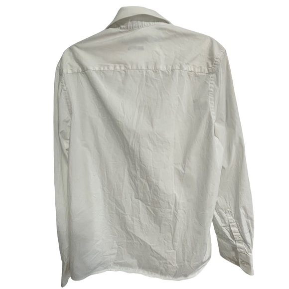 Lafayette Collection women LS Button Down Shirt size 41/42 - Picture 7 of 15